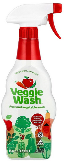 Citrus Magic Veggie Wash 473ml(16fl oz) Magic (시트러스 매직), 473.176 ml, 1개