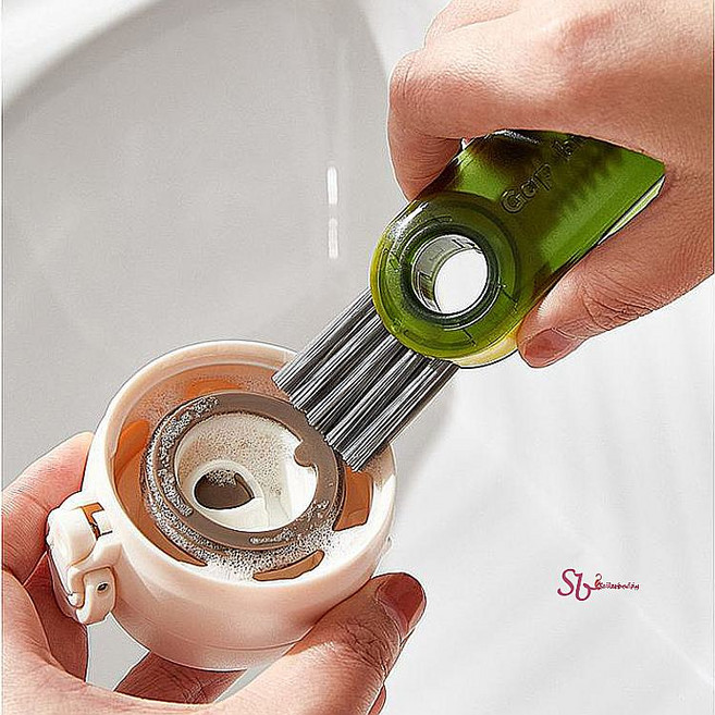 텀블러세척솔 물병솔 젖병솔 물병 텀블러솔 색상랜덤 실리콘 브러쉬 틈새fxv316, 1개, SBD_1개