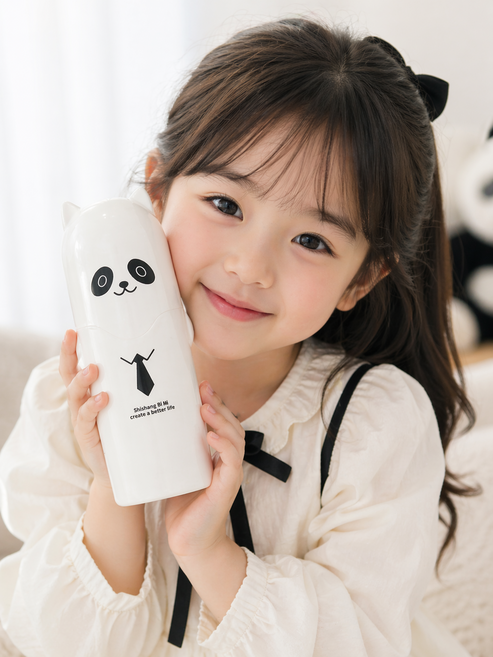 귀여운 동물 칫솔 치약 케이스, 1개, 팬더