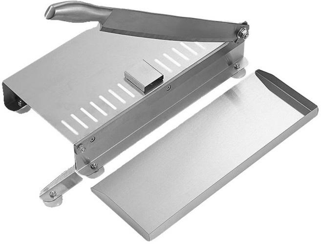 강한 작두기 절단기 약재 고기 뼈 야채 커팅기 수동 슬라이서, S(칼날21CM), 1개