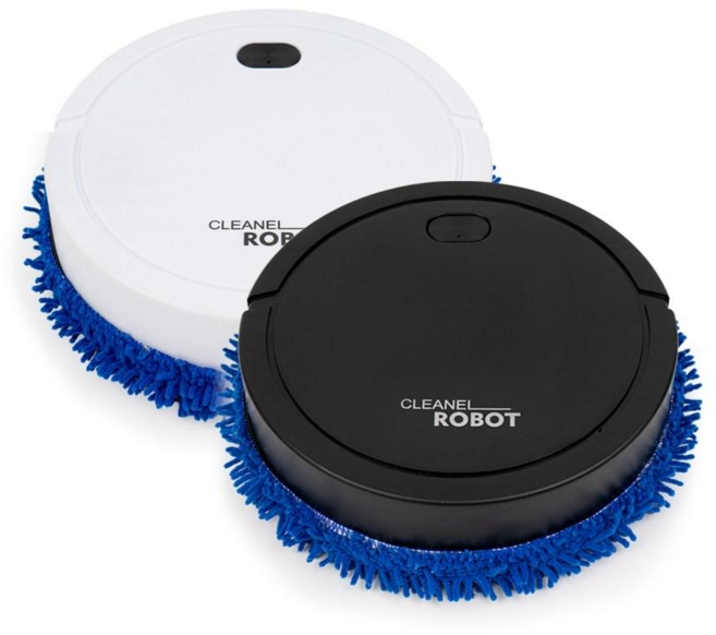 듀얼스핀 클리넬로봇청소기 가성비 로봇청소기 먼지물걸레청소기 AI무선로봇청소기 강아지털청소, 블랙