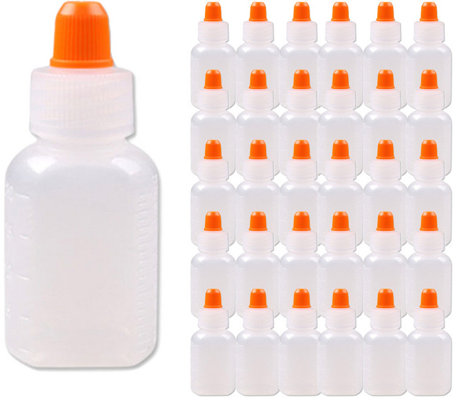 도우 말랑이 짧은마개 투약병 20cc PE 약100개, 100개