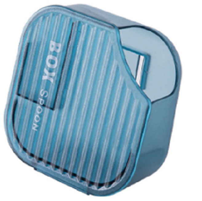 벽부착 주걱 보관 수납 거치대 블루, 2개, 단품