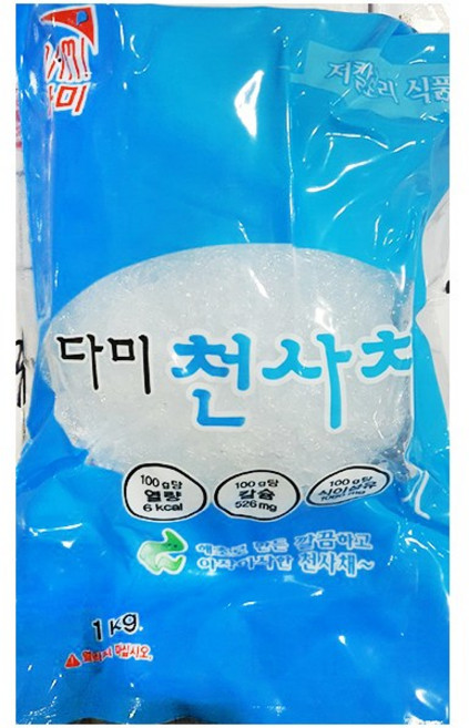 다미 천사채 실 1kg / 소형 다미식품 한천, 1개