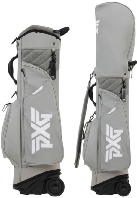 카네정품 PXG 슬림 휠 여성 캐디백, 베이지(BEIGE)