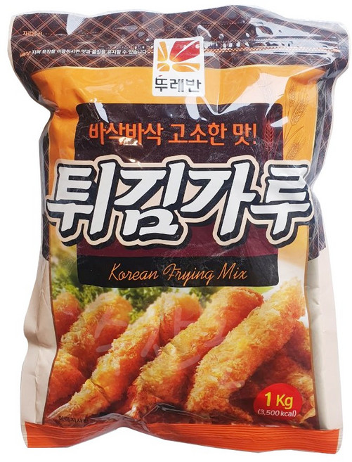 사조해표 튀김가루 1kg, 5개