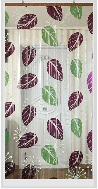 아리아스토어 아로마향 낙엽문발 92x200cm 현관커튼 PVC문발