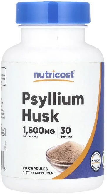 몸관리하세요 겨울입니다 Nutricost 차전자피 캡슐 90정(캡슐 1정당 500mg) 특별관리진행, Nutricost차전자피캡슐90정캡슐1정당500mg, 1개 - 쿠팡