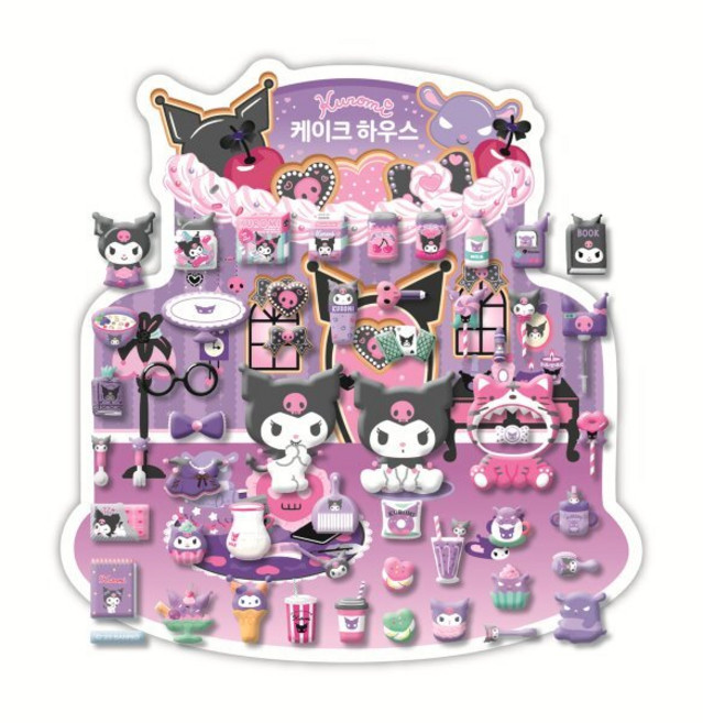 산리오캐릭터즈 케이크하우스 : 쿠로미, 산리오캐릭터즈 케이크하우스: 쿠로미, 도티도그 편집부(저), 도티도그