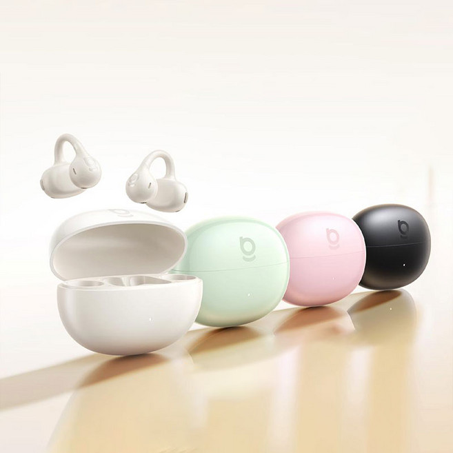 [FONDERA] 베이스어스 Baseus BC1 이어링 개방형 기골전도 에어팟 이어폰, 그린