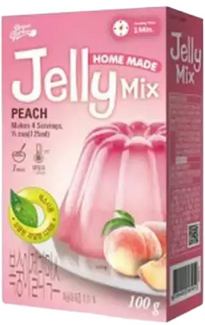 브레드가든 복숭아 젤리믹스 100g
