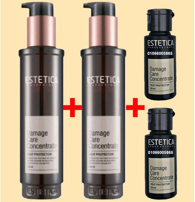 에스테티카 데미지 케어 컨센트레이트 열활성전용, 150ml, 2개