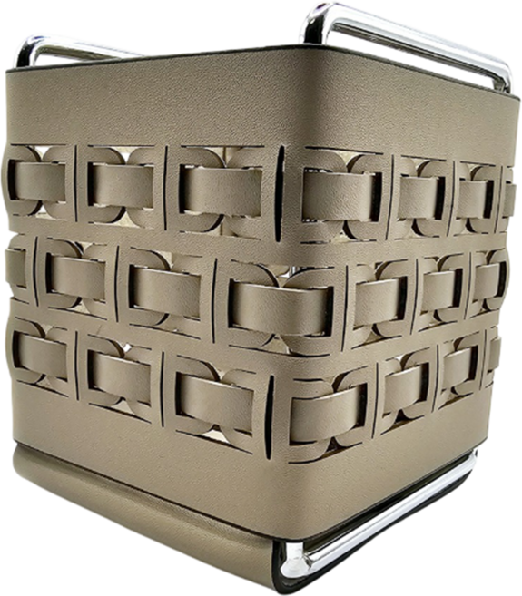 데스크테리어 연필꽂이 대용량 필기구정리함, 1개, 그레이