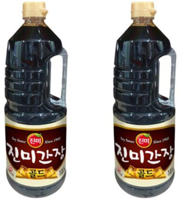 진미 간장 골드 1.8L 2개