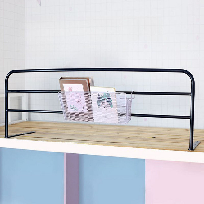 돌침대 낙상방지 침대 안전가드 안전바 난간 노인 손잡이 블랙 80x30cm, 02. 블랙 80x40cm