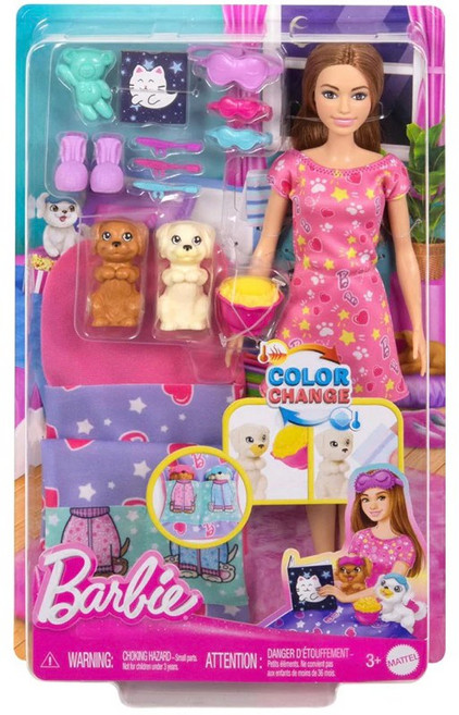 MATTEL Barbie 芭比睡衣派對組合