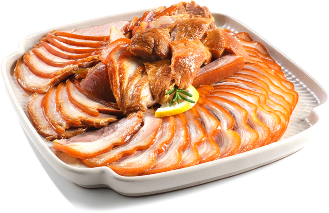 [100% 국산] 냉장 앞다리 수제족발 [찐 전주맛집 끝강족발] 순살족발 무뼈 슬라이스, 300g, 3개