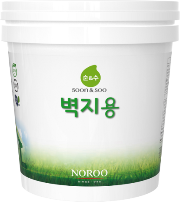 노루페인트 순앤수 친환경 항균페인트 벽지용 2L 곰팡이방지, 벽지용 2L 소프트화이트, 1개
