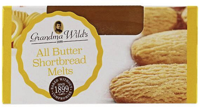 그랜마와일즈 올 버터 쇼트브레드 멜츠 비스킷, 1개, 150g