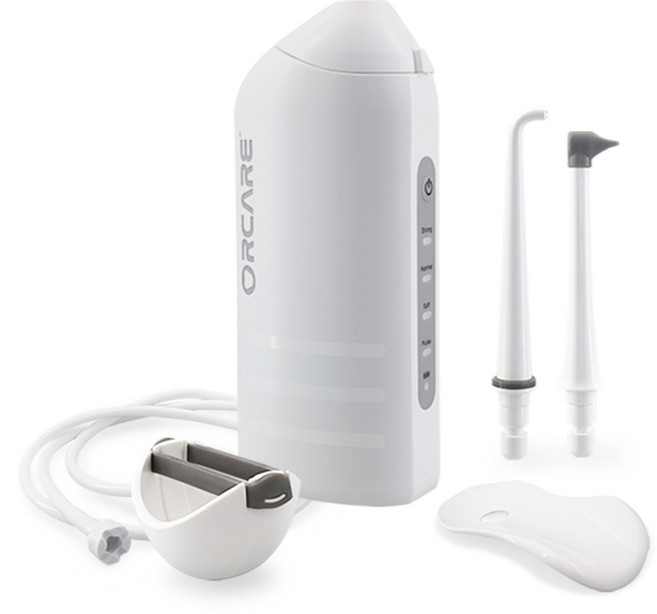 올케어 EX 구강세정기 물통없는 치아세정기 국내생산 C30K, 화이트