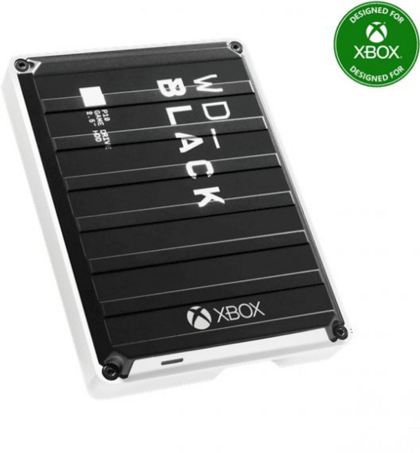 WD BLACK WD_BLACK 4TB P10 Xbox용 게임 드라이브 USB 3.2 Gen 1 2.5인치 휴대용 외장 하드 드라이브 HDD - WDBA5G0040BBK-W, 5 TB