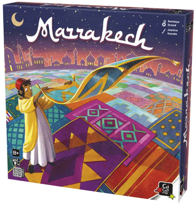 마라케시 보드게임 양탄자 깔기 레저 전략 뚱자맘 영문판 카페 러그상인마라케시 부잣집, 1개