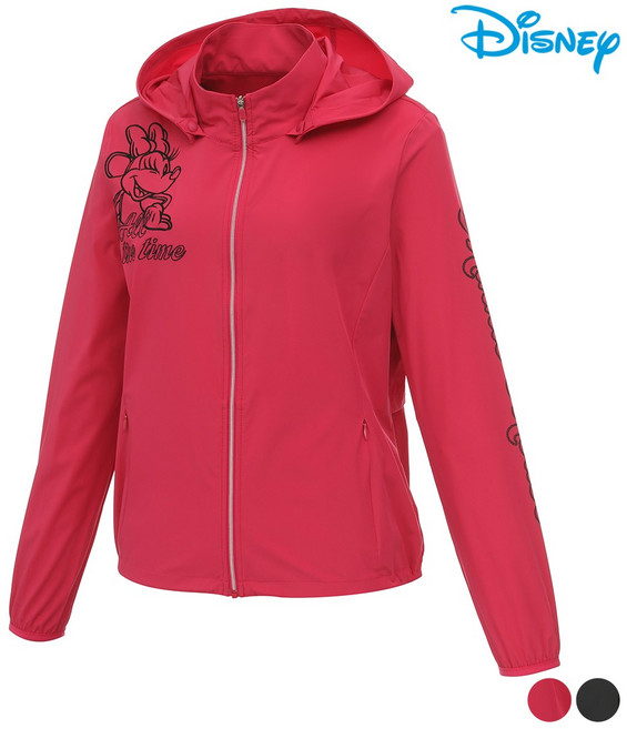 [디즈니골프]여성 캐릭터 밑단 스트링 바람막이 점퍼 DP1LJBR05