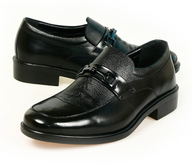 캐쥬얼 남성로퍼 키높이 5cm 정장구두 소가죽 국내제작 90-LS-25