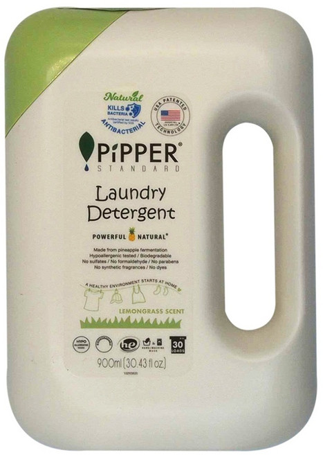 PiPPER STANDARD 沛柏 鳳梨酵素 洗衣精 檸檬草, 900ml, 1瓶