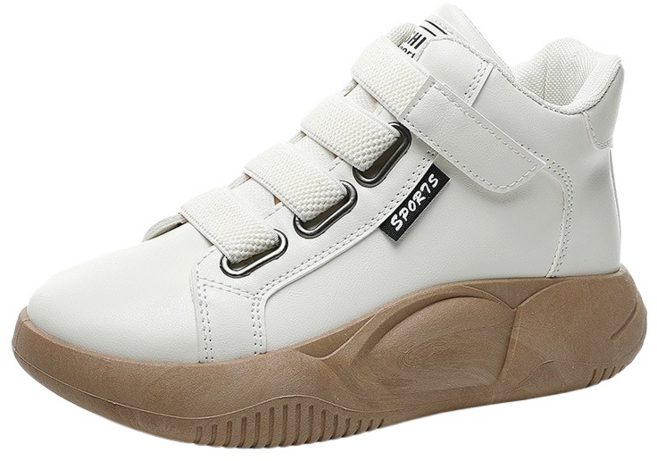 LRY여 하이탑 벨크로 키높이 컴포트 여성화 여 하이탑 키높이 여성 스니커즈23N9F25* LRY