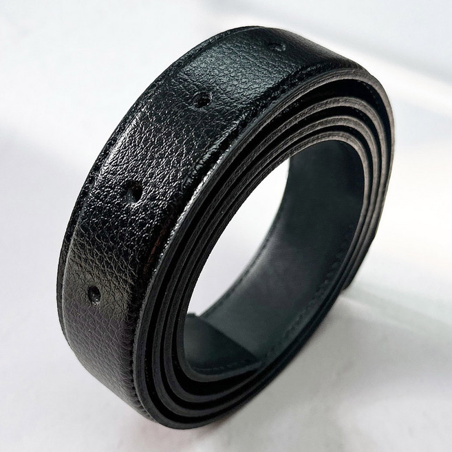 국산 플럼도트 천연소가죽 벨트끈 교체용 허리띠 1개