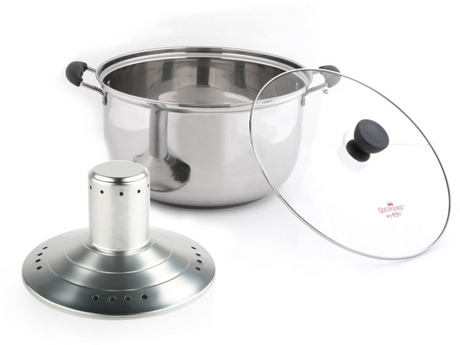 퀸센스 국산 대용량 곰솥 통3중 통5중 IH 인덕션 겸용, BOO빨래솥36(인덕션가능), 1개, 36cm