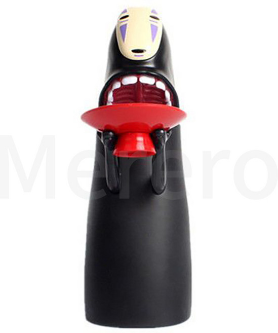 첫드림 동전 먹는 가오나시 저금통 USB충전식 동전보관통*, 1.Black, 1개