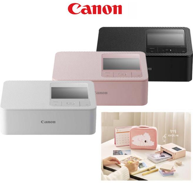 CANON 셀피 포토프린터 CP1500 2025겨울 edition 한정판패키지, 화이트+RP108포함