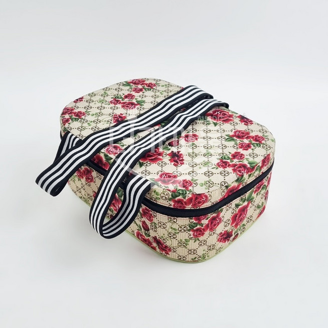 작업방석 장미패턴 사각 낮은형 12cm 농사용 밭일 갯벌 작업방석 엉덩이쿠션 간이의자, 1개