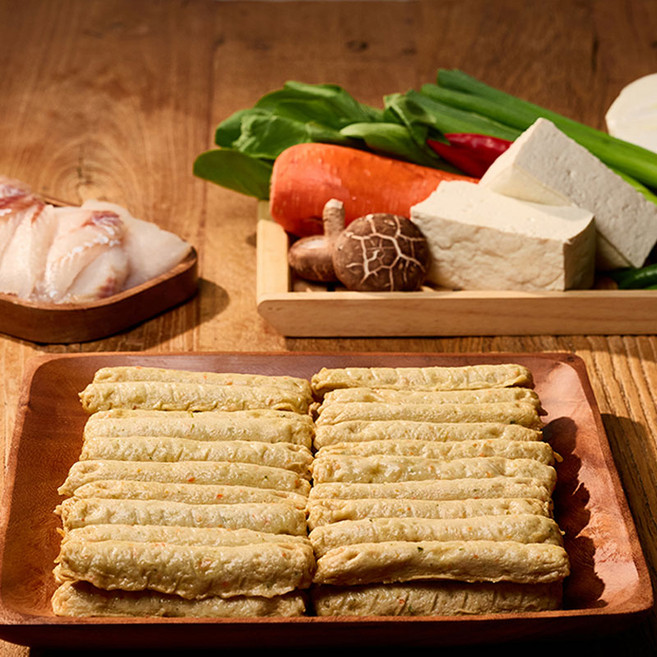 수제 두부 어육바 밀가루 제로 두부어묵 고단백 오뎅, 40개, 30g