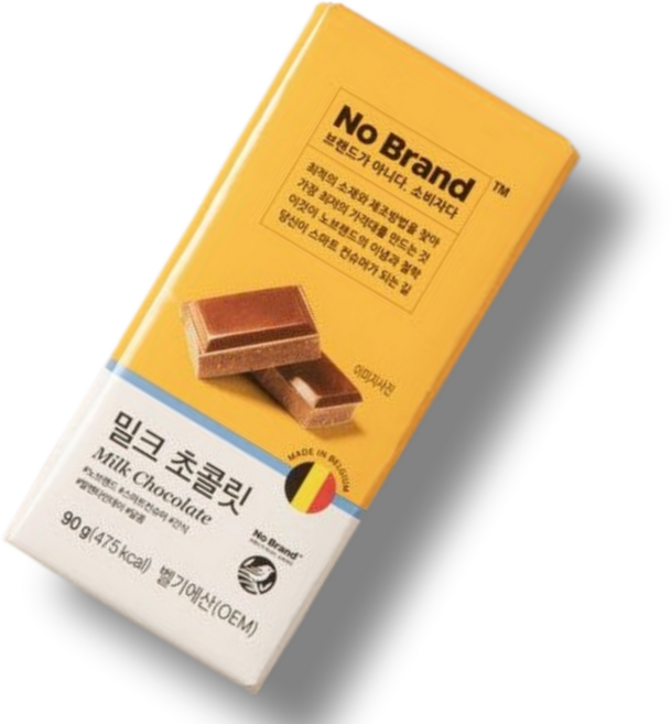 노브랜드 밀크초콜릿, 90g, 12개