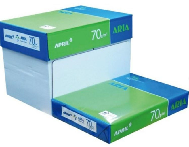 ARIA 事務用影印紙 70G 高品質辦公用紙 雷射噴墨適用, 5包, B4