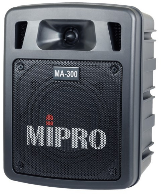 MIPRO MA-300 5.8G單頻道迷你無線擴音機, 黑色, 1套, M-300主機+Type-C充電手持式麥克風