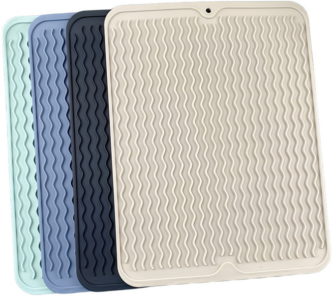 유즈모어 열차단 실리콘 냄비 에어프라이어 받침대, 1개, 베이지