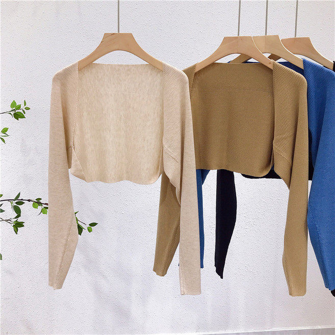 3560 홍콩 스타일 빈티지 니트 원피스 여성용 슬림 핏 슬림 핏 홀터 백리스 스플릿 스커트 투피스 세트 여성용 목도리