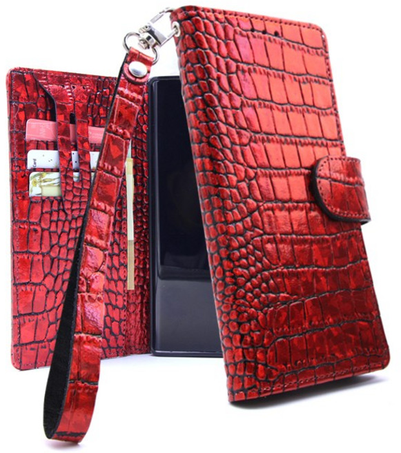 천연소가죽 지갑형 다이어리 스트랩+필름 LG V30 케이스 LGM-V300