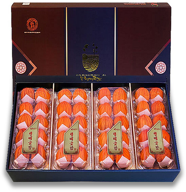 [상주미성곶감] 최고급 곶감선물세트 선물용곶감선물세트 반건시 명절선물세트 기업용 개인용 설선물세트, 1박스, 반건시 50g x 40개