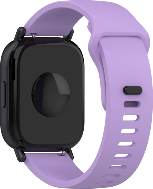 TAOMI 레드미 워치5 라이트 액티브 호환 오리지널 실리콘 스트랩 밴드, 퍼플, 1개