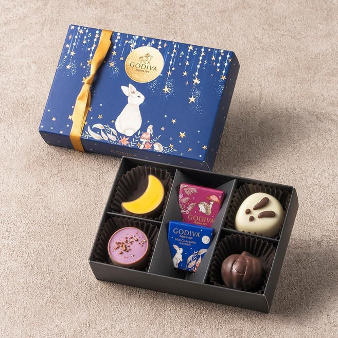 일본 백화점 GODIVA 고디바 시즌 컬렉션 (6점)