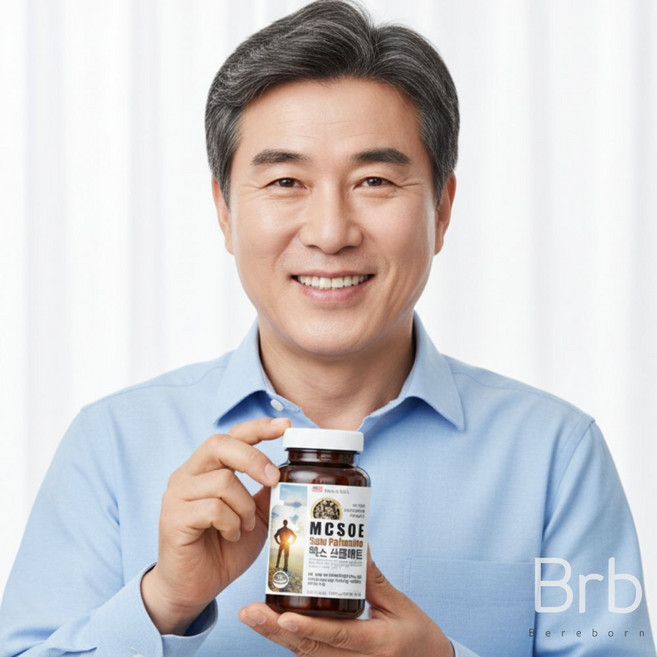 비리본 남성활력업 맥소 쏘팔메토 90캡슐 쏘팔매트 전립선건강 정력영양제, 1개