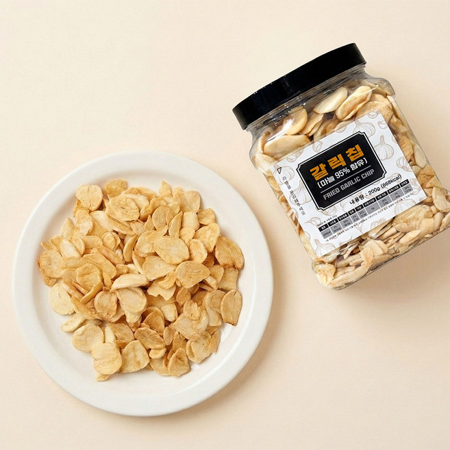 산들네이처 갈릭칩 200G, 1개