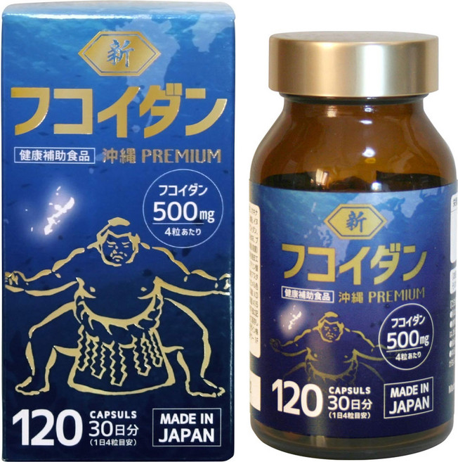 신 후코이단 오키나와 프리미엄 120정 일본건강식품, 1개