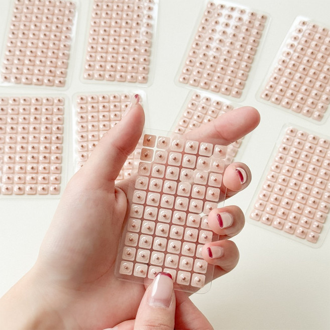 [600개] 귀 지압 귀지압패치 대용량 다이어트 변비 식욕감소 붓기 스티커, 600개