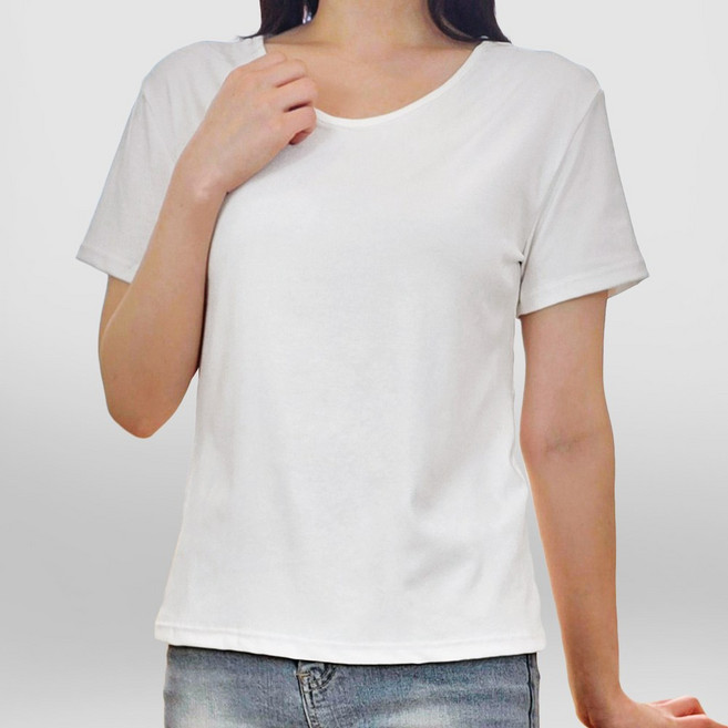 씨에나 여성 기본 반팔 티셔츠
